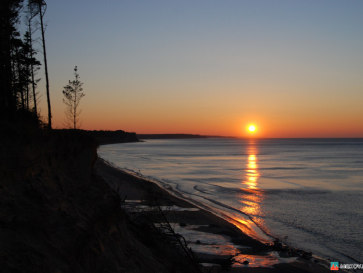Латвия-2008. Юркалне. Море. Закат Латвия-2008. Юркалне. Море. Закат