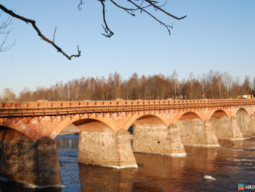 Латвия-2008. Кулдига. Мост через Венту (1874) Латвия-2008. Кулдига. Мост через Венту (1874)