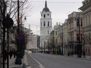 Прибалтика-2009. Вильнюс. Проспект Гедеминаса Прибалтика-2009. Вильнюс. Проспект Гедеминаса