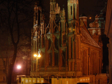 Прибалтика-2009. Вильнюс. Церковь Святой Анны Прибалтика-2009. Вильнюс. Церковь Святой Анны