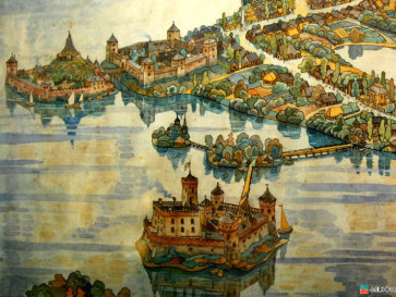 Прибалтика-2009. Тракайские замки. Схема Прибалтика-2009. Тракайские замки. Схема