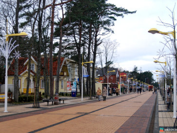 Прибалтика-2009. Паланга. Улица Басанавичюса Прибалтика-2009. Паланга. Улица Басанавичюса