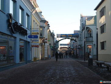 Прибалтика-2009. Пярну. Улица Руутли Прибалтика-2009. Пярну. Улица Руутли